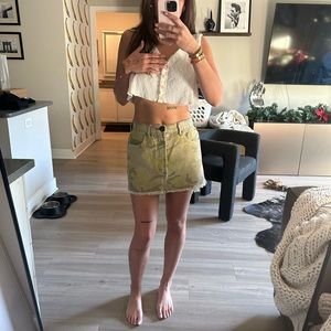 One teaspoon camo cheetah skirt